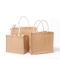 再使用可能な印刷されたジュート袋は食料品の買い物のパッキングのためのバーラップ袋を運