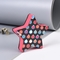ホワイトボードの星の形のための個人化された小型磁気乾燥した消す物